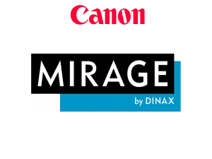 Mirage Canon Editionen